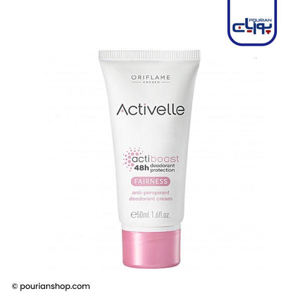 کرم دئودورانت ۴۸ ساعته فیرنس اکتیبوست اکتیول اوریفلیم _ Activelle actiboost fairness