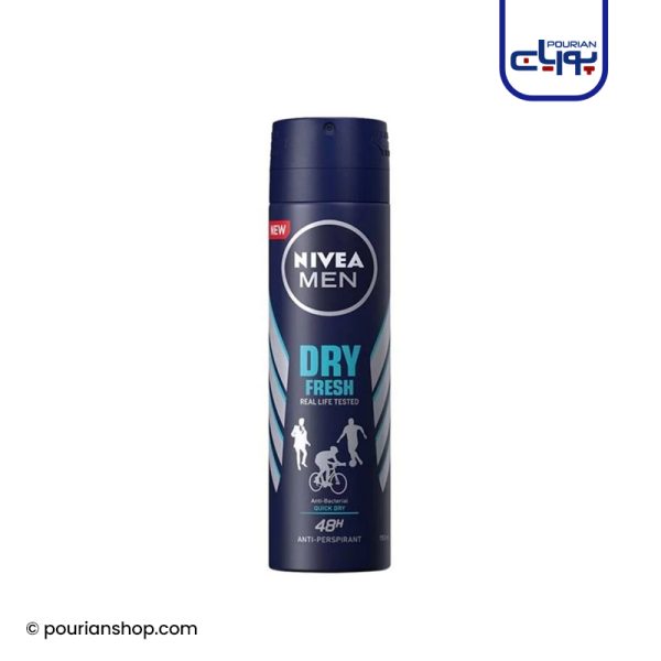 اسپری ضد تعریق مردانه نیوا مدل Dry Fresh حجم ۱۵۰ میلی لیتر