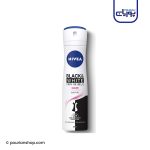 اسپری ضد تعریق زنانه نیوا بلک اند وایت ۱۵۰میل _ Nivea Black White Clear