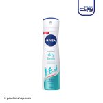 اسپری ضد تعریق زنانه نیوا درای فرش Nivea Dry Fresh حجم ۱۵۰ میلی لیتر