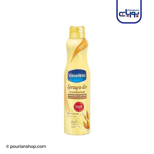 اسپری مرطوب‌کننده بدن Spray & Go وازلین