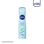 اسپری ضد تعریق زنانه نیوا مدل nivea fresh energy حجم۱۵۰میل