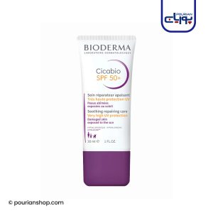 کرم ترمیم کننده سیکابیو بایودرما – Bioderma Cicabio Cream SPF 50+ 30 ml