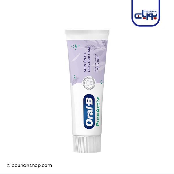 خمیر دندان ضد پوسیدگی Pure Active Glazuur اورال بی