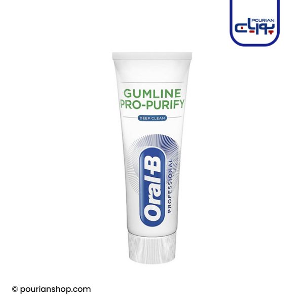 خمیر دندان Gumline Pro Purify Deep Clean اورال بی
