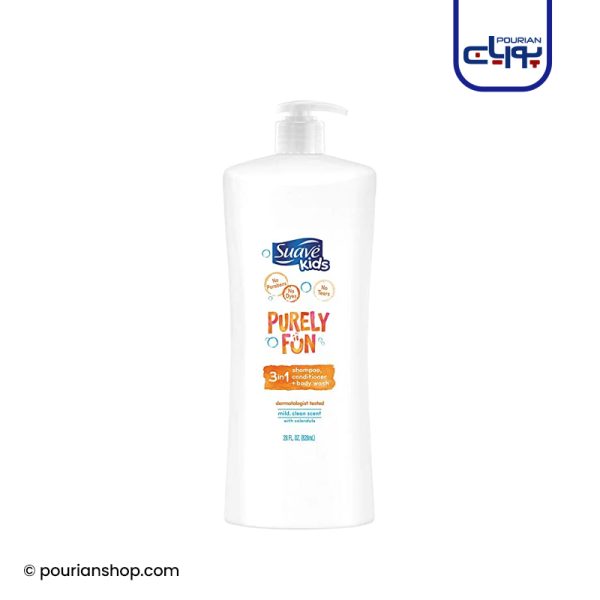 شامپو سر و بدن کودک Purely Fun سواو