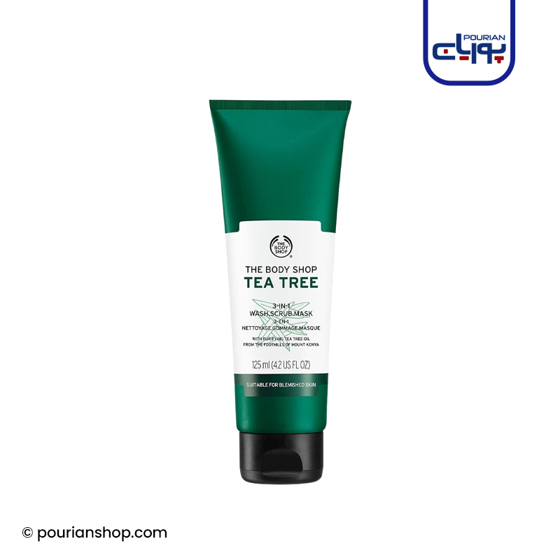 ماسک اسکراب 3 در 1 تی تری بادی شاپ
