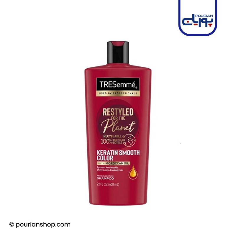 شامپو کراتینه مو ترسمه Tresemme مدل Restyled Keratin –