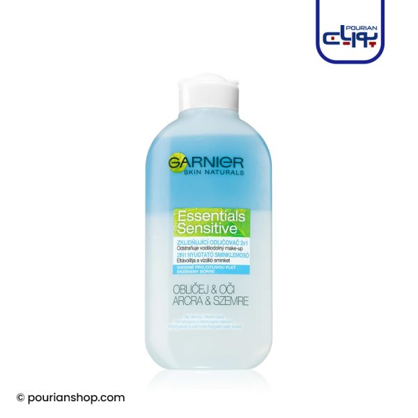 پاک کننده آرایش دوفاز Essentials Sensitive گارنیر