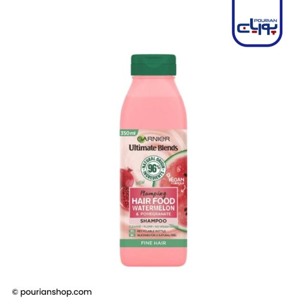 شامپو تقویت کننده مو گارنیه مدل WATERMELON حجم ۳۵۰ میلی لیتر