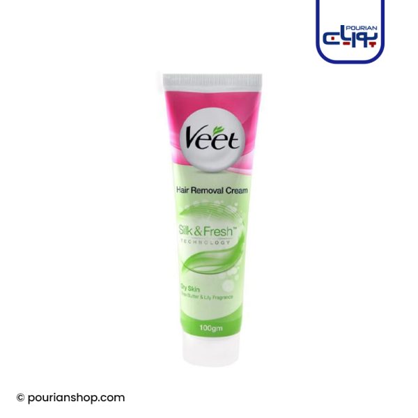 کرم موبر بدن پوست خشک Silky & Fresh ویت