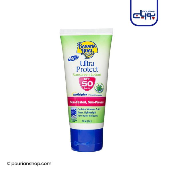 لوسیون ضد آفتاب پوست چرب SPF50 بنانا بات