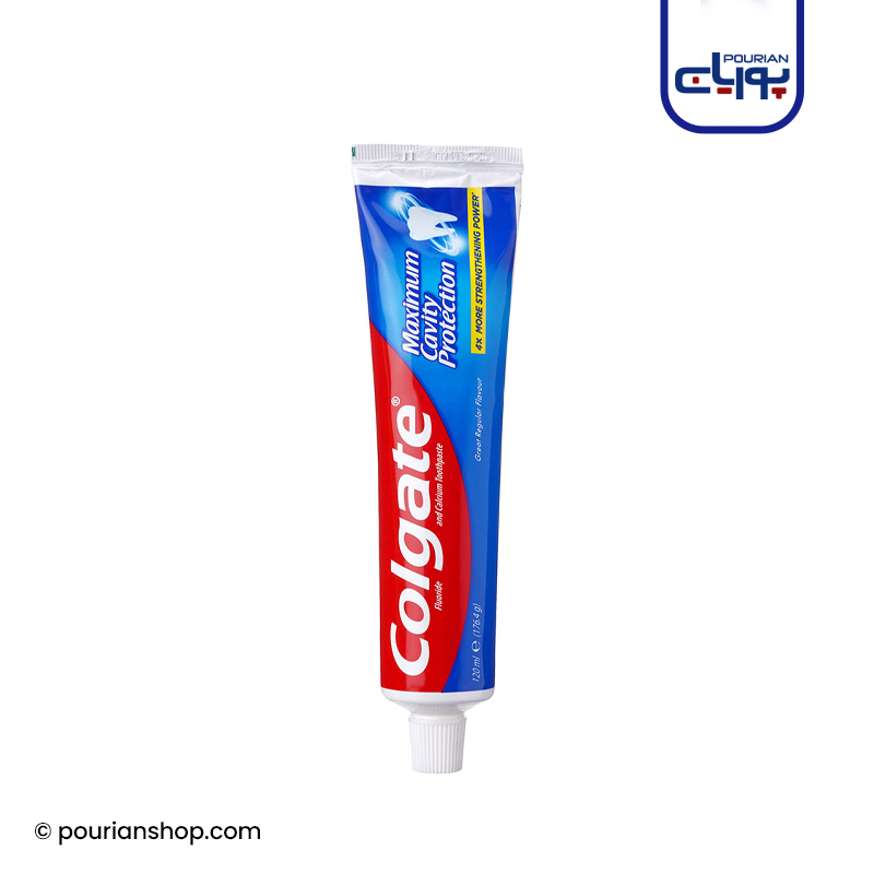 خمیر دندان حفاظت از پوسیدگی کلگیت ۱۷۵میل _ Colgate Maximum Cavity Protection Great Regular Flavour Toothpaste
