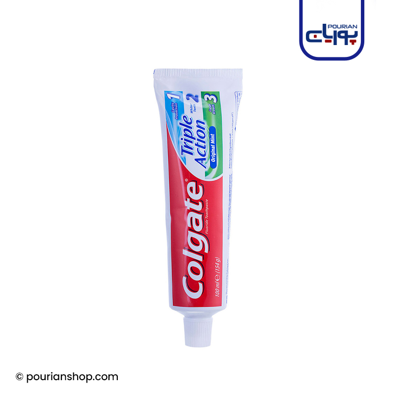 خمیردندان سه کاره کلگیت ۱۰۰میل _ Colgate Triple Action