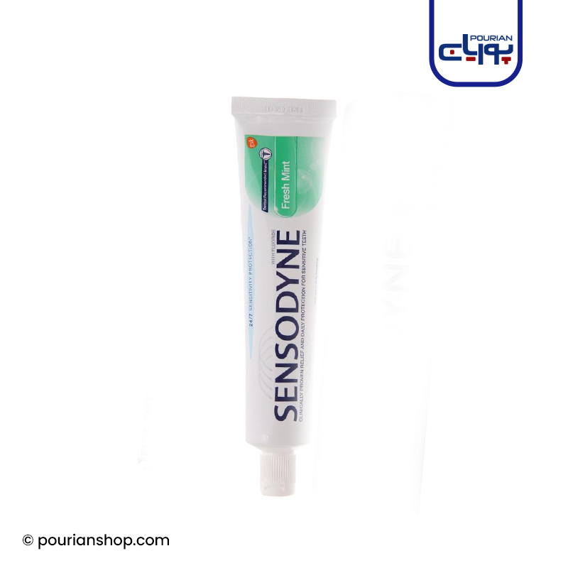 خمیردندان نعنایی فرش مینت سنسوداین ۱۰۰گرمی _ Sensodyne Fresh Mint