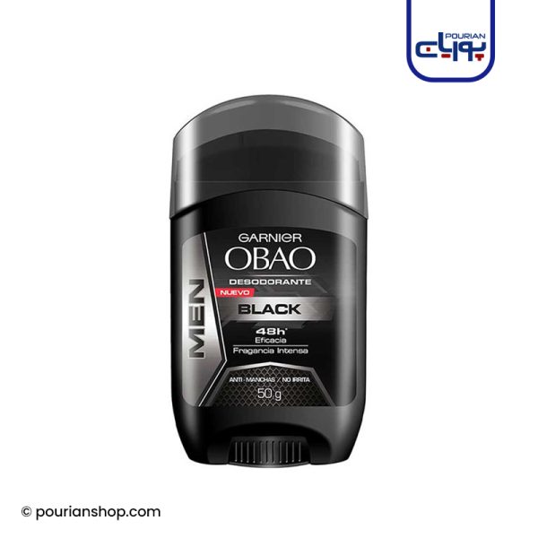استیک ضد تعریق مردانه Obao Black گارنیر