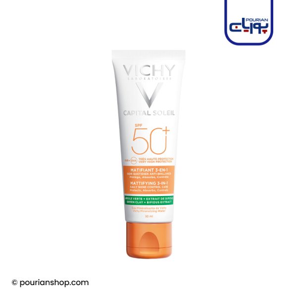 ضد آفتاب ویشی پوست چرب Capital Soleil SPF50