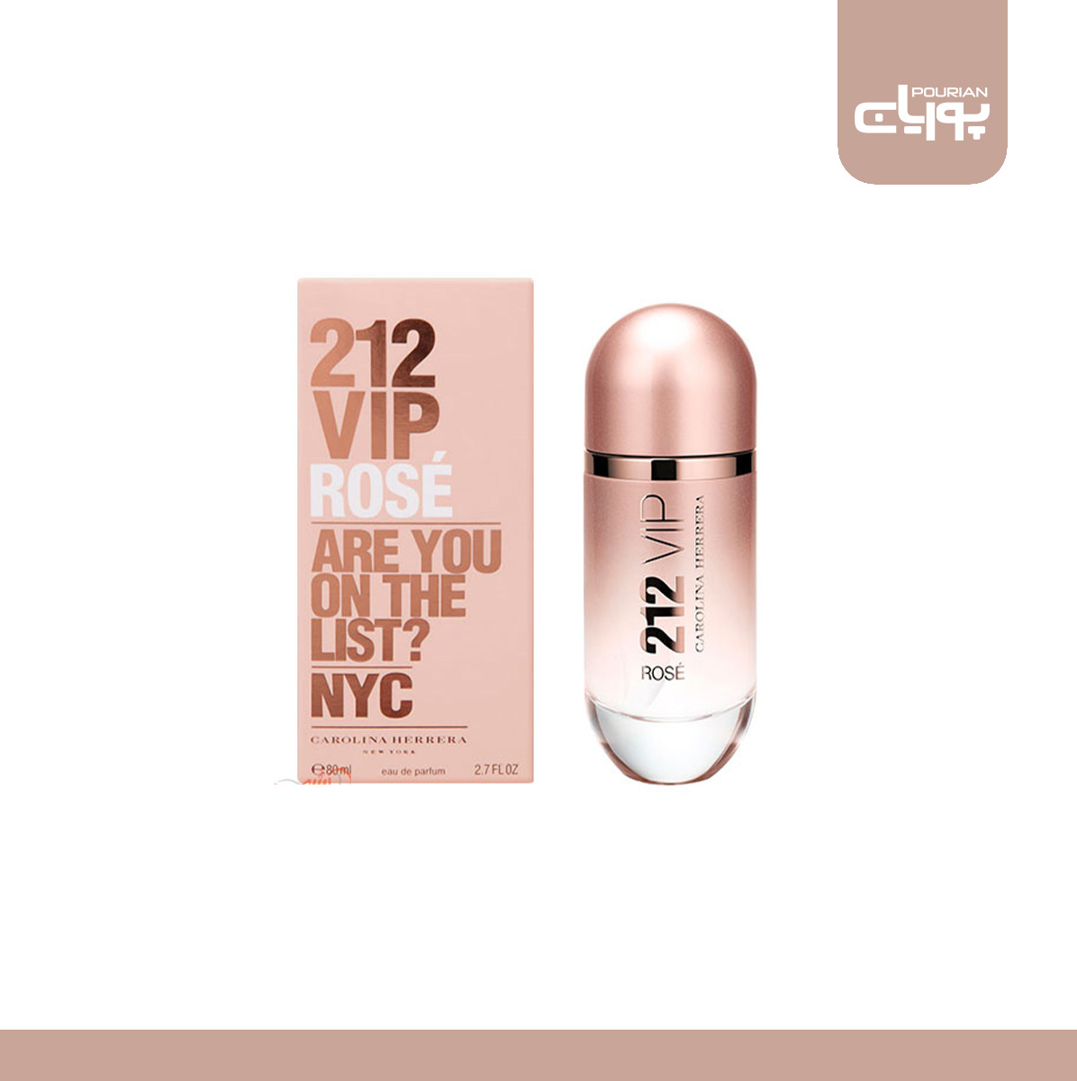 عطر ادکلن کارولینا هررا 212 وی آی پی رز