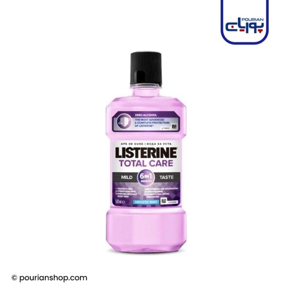 دهان شویه Total Care Smooth Mint لیسترین
