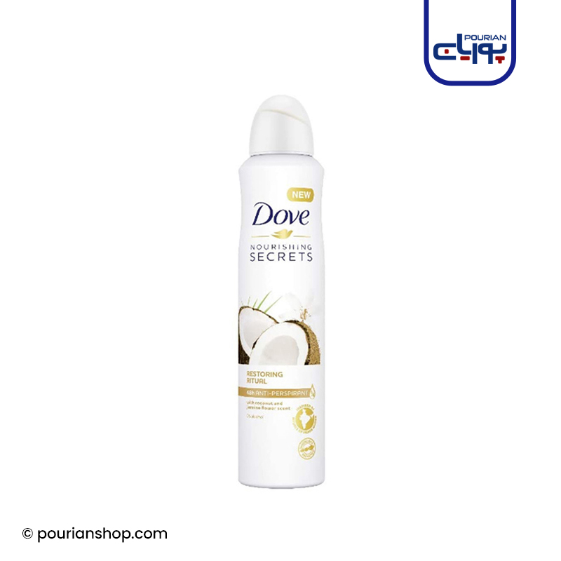 اسپری ضد تعریق نارگیل و گل یاس داو