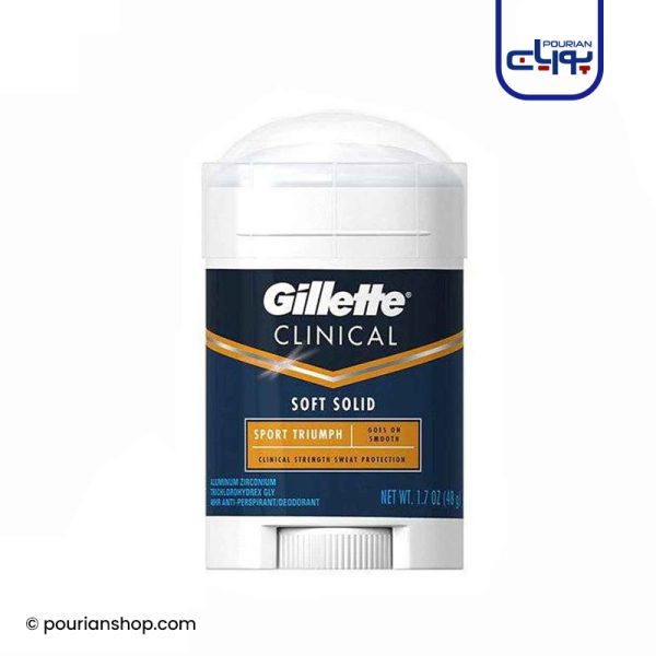 مام استیک ضدتعریق کلینیکال اسپورت ژیلت _ Gillette Clinical Sport