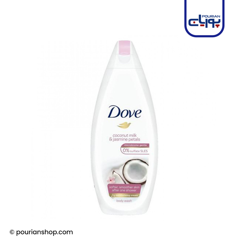 شامپو بدن شیر نارگیل و گل یاس داو