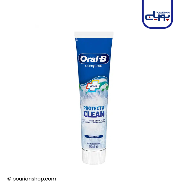 خمیردندان اورال بی Oral-B سری COMPLETE مدل Protection & Clean