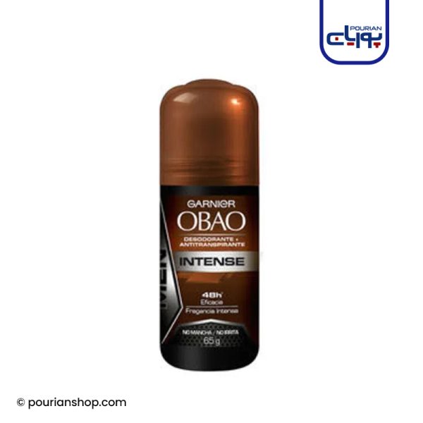رول ضد تعریق مردانه گارنیه Obao مدل Intense وزن 65 گرم