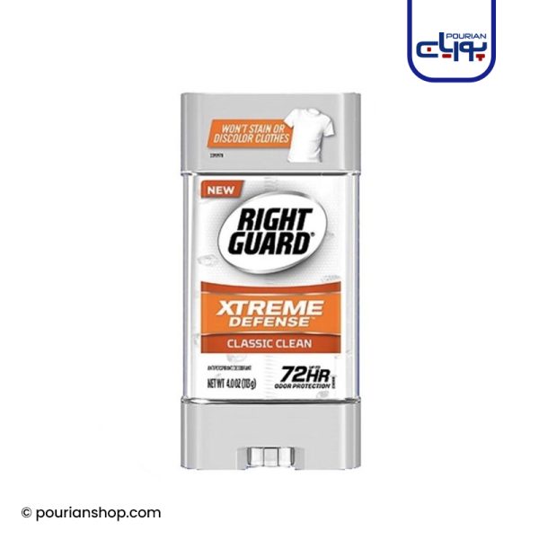 استیک ژلی ضد تعریق اکستریم دیفنس CLASSIC CLEAN رایت گارد