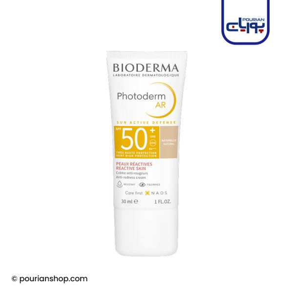 کرم ضد آفتاب رنگی فتودرم ای آر SPF50 بایودرما