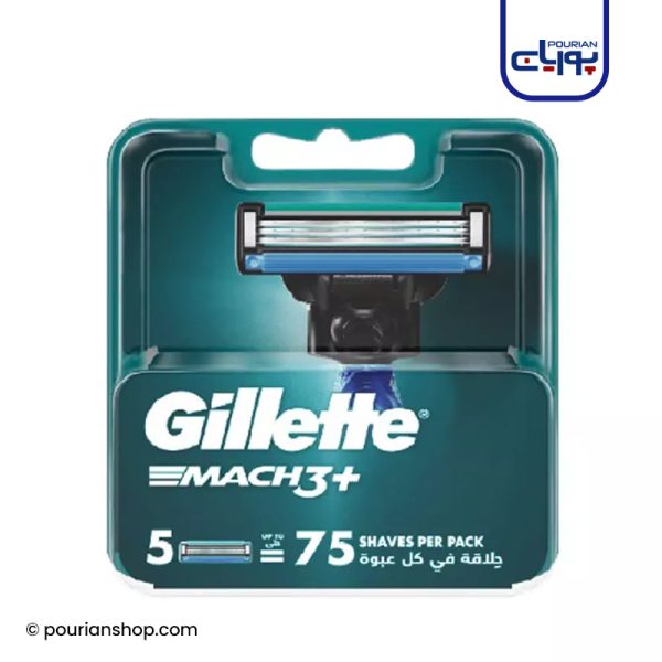 تیغ یدک ژیلت Mach3 بسته 5 عددی