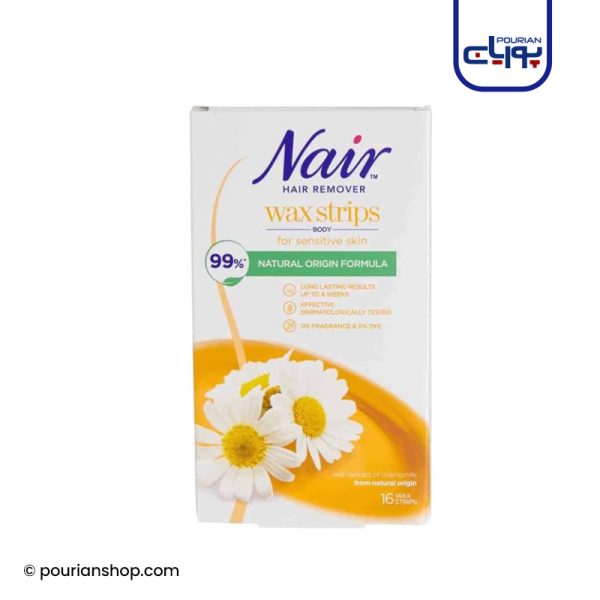 نوار موبر بدن نیر Nair Wax Strips تعداد 16عدد-Hair Remover