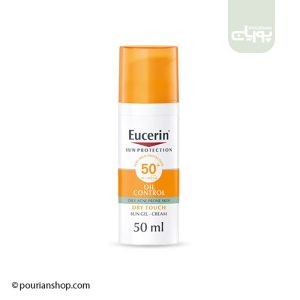 ضد آفتاب ژل کرم کنترل کننده چربی اوسرین SPF50حجم 50میل_Eucerin
