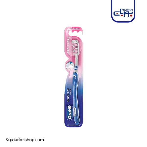 مسواک خیلی نرم لثه حساس Sensitive & Gums اورالبی