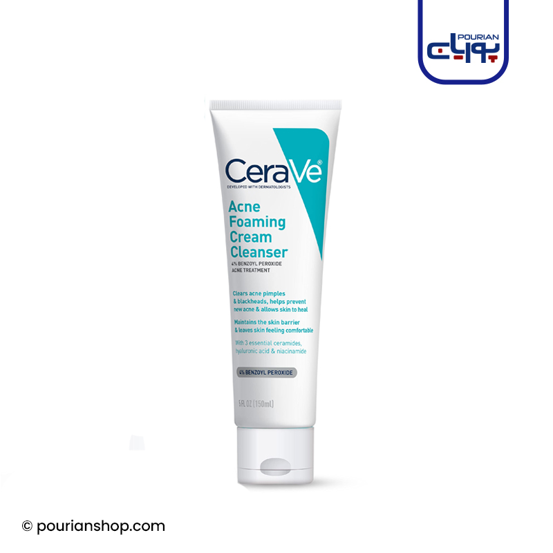 فوم شستشو پوست آکنه ایی سراوی _ Cerave Acne Foaming Cream