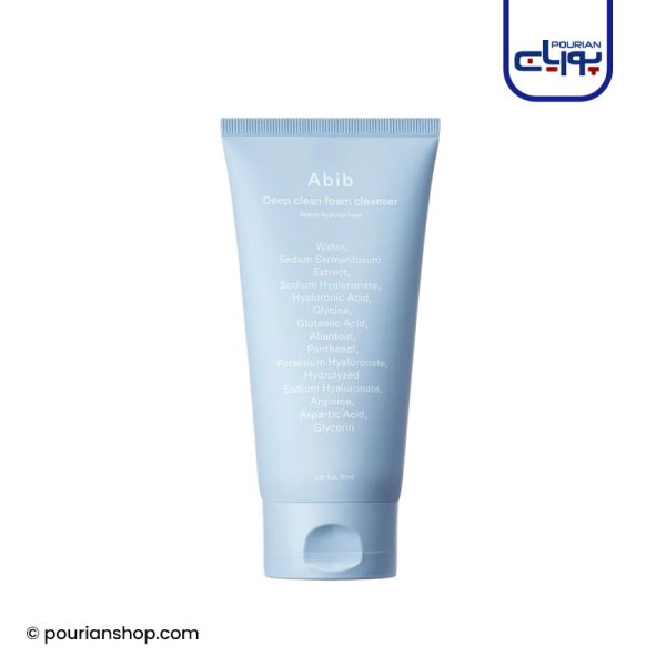 فوم پاک کننده و مرطوب کننده دیپ کلین ابیب _ Abib Deep Clean