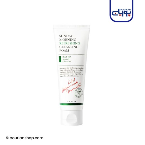 axis-y sunday morning refreshing cleansing foam 120ml
