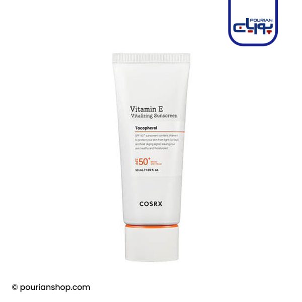 ضد آفتاب ویتامین E توکوفرول کوزارکس SPF50