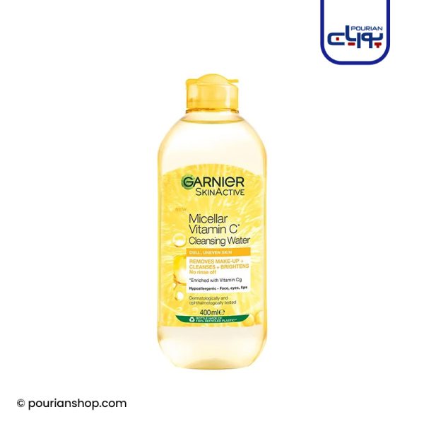 garnier skin active micellar cleansing water vitamin c all in 1 400ml