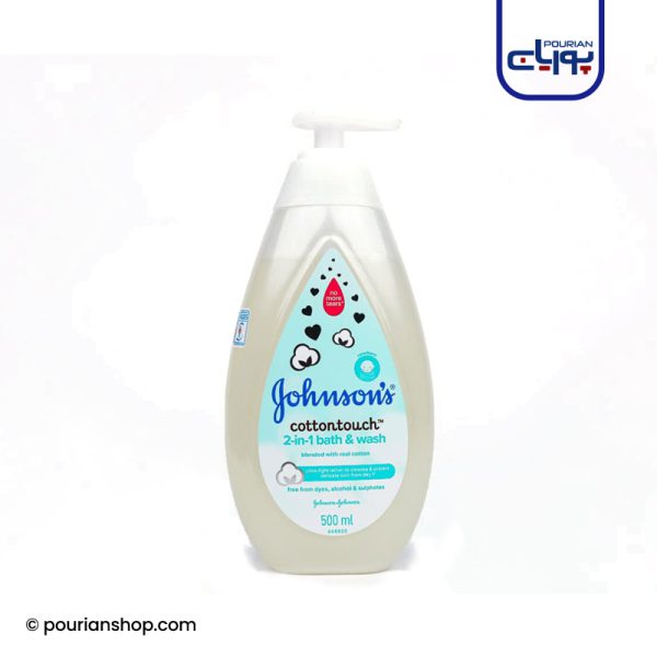 شامپو سر و بدن کودک Cottontouch جانسون
