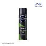 اسپری ضد تعریق مردانه Deep Black Carbon Amazonia نیوا