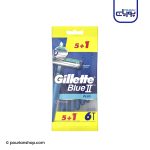 خودتراش ژیلت مدل Blue 2 Plus بسته 6 عددی