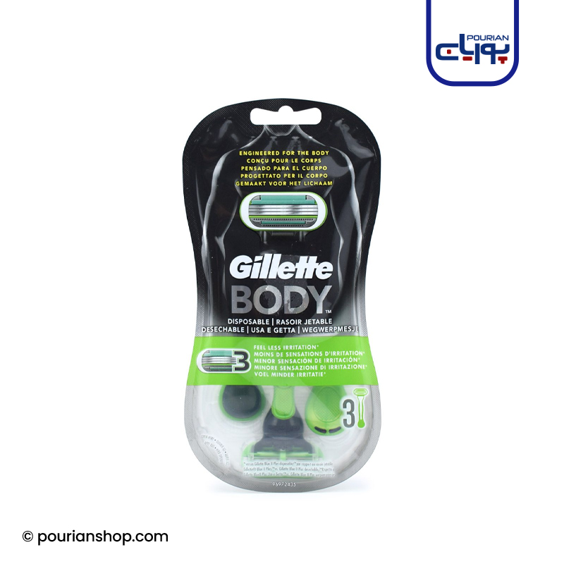 خودتراش اصلاح بدن مردانه ژیلت مدل Body