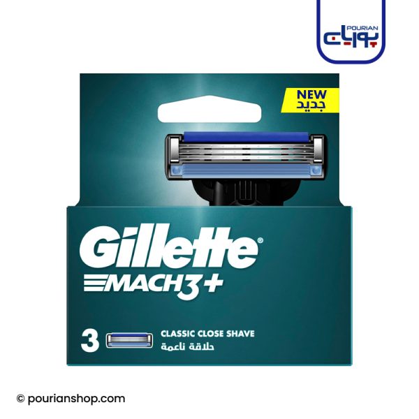 تیغ یدک ژیلت Mach3 بسته 3 عددی