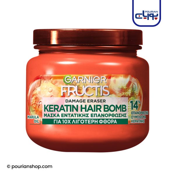 ماسک مو کراتین Hair Bomb گارنیر
