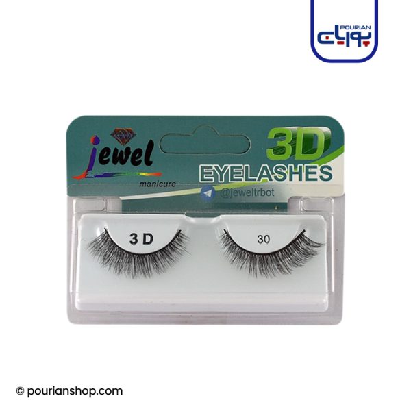 مژه مصنوعی 3D شماره 30 جویل