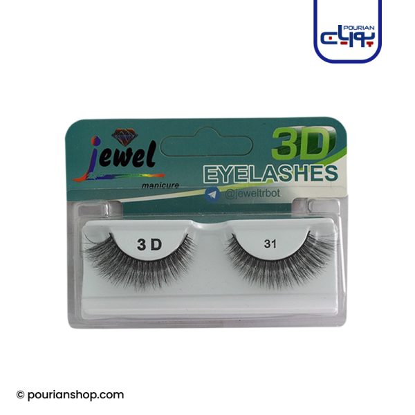 مژه مصنوعی 3D شماره 31 جویل