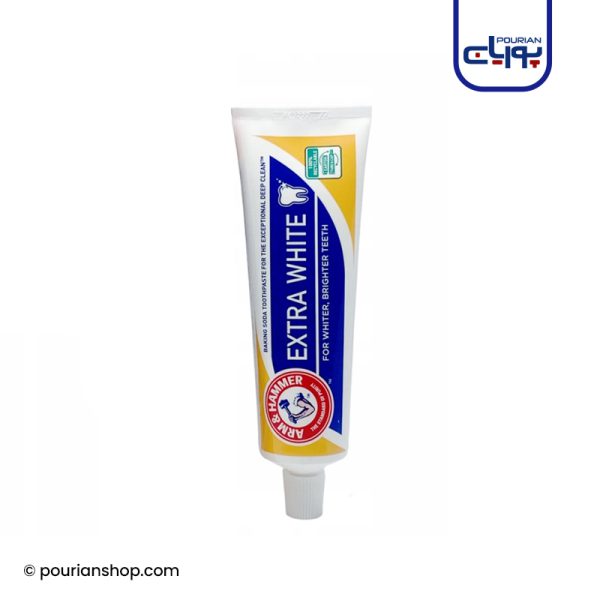 خمیر دندان سفید کننده Extra White آرم اند همر