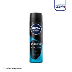 اسپری بدن مردانه Deep Black Carbon Beat نیوا