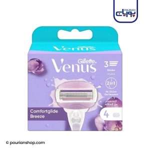 تیغ یدک اصلاح ونوس Comfortglide Breeze ژیلت